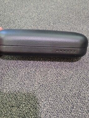 Oakley Black Eyewear Eyeglasses Hard Case Clamshell & Drawstring Pouch Only